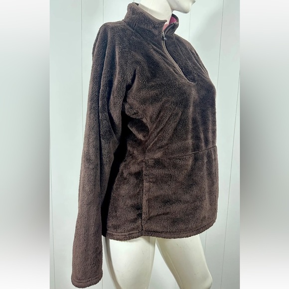 The North Face 1/4 Zip High Pile Fleece Pullover Jumper Size XL - Picture 2 of 7